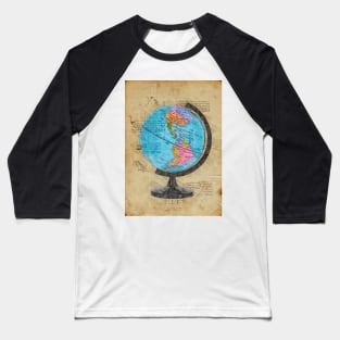 World globe Baseball T-Shirt